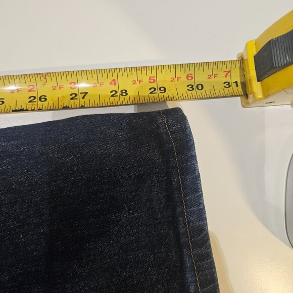 Levis 505 Jeans Mens 36x30 Blue Denim Straight Leg Medium Wash Pants Classic Cut - Picture 5 of 8